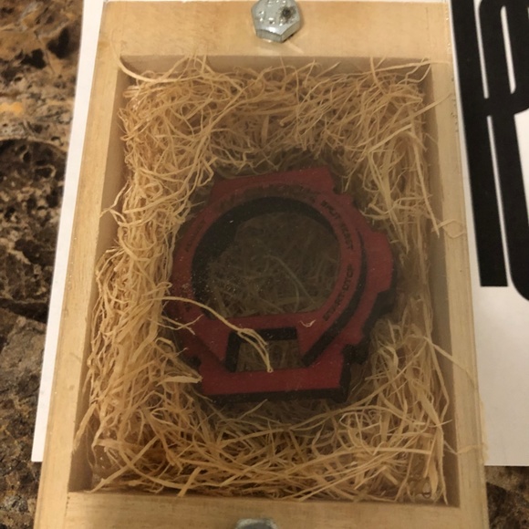 Wood Shock Wooden Bezel for Casio G-Shock Watch - Picture 2 of 6